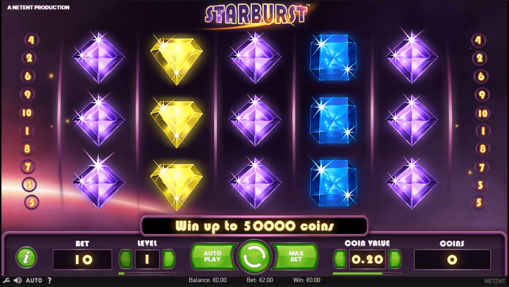 Starburst‏‏ slot machine