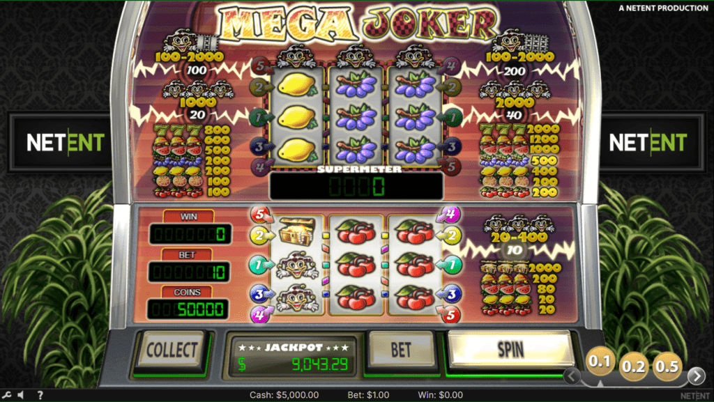 Mega Joker slot machine